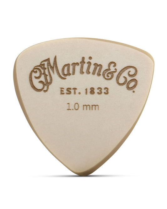 Front of Martin Luxe Contour Guitar Pick, 1.00mm