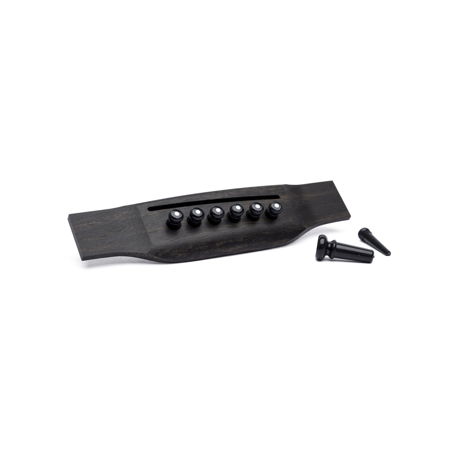 Image 2 of Martin Bridge Pin Set, Black with White Dot - SKU# GA21 : Product Type Accessories & Parts : Elderly Instruments