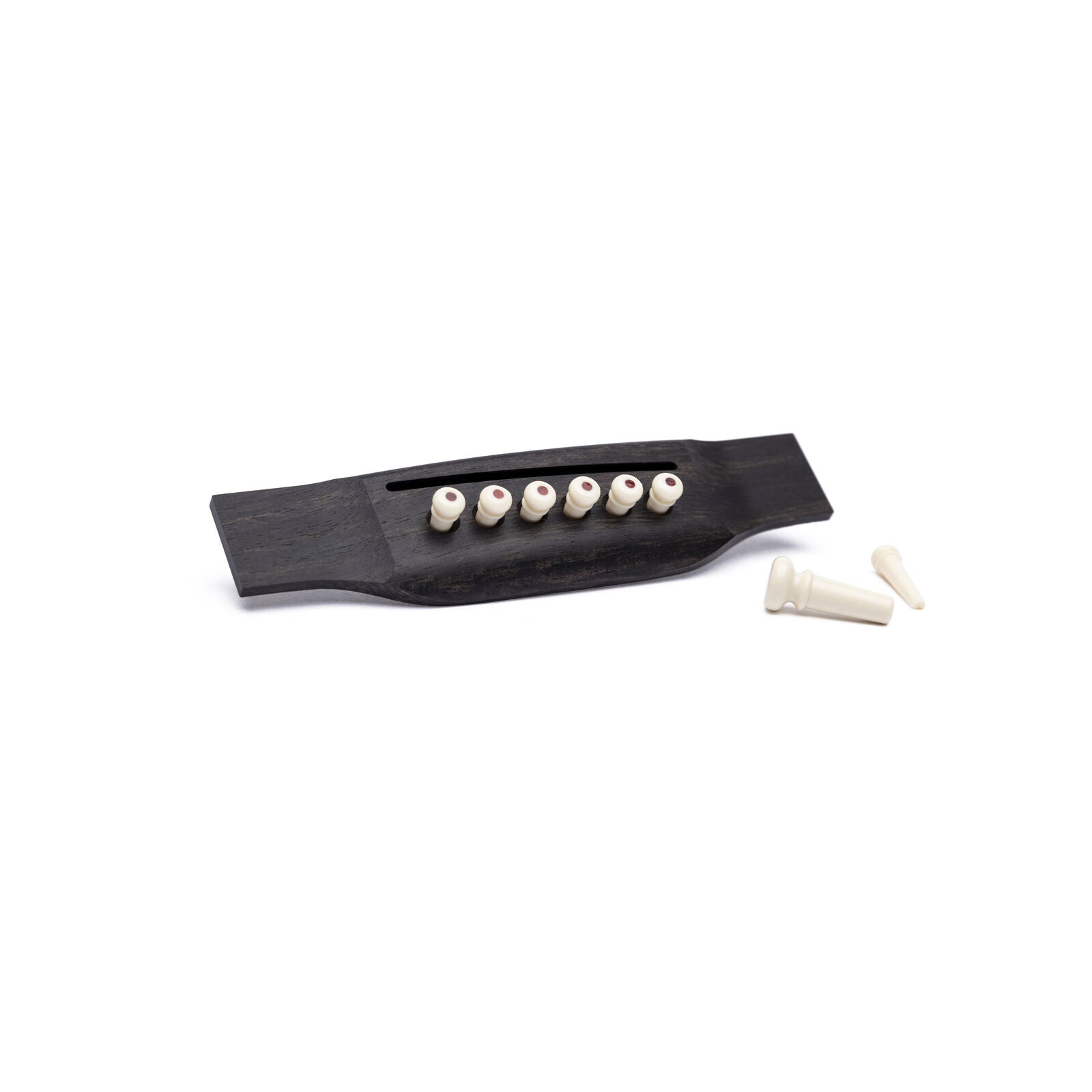 Image 2 of Martin Bridge Pin Set, White with Tortoise Dot - SKU# GA60 : Product Type Accessories & Parts : Elderly Instruments