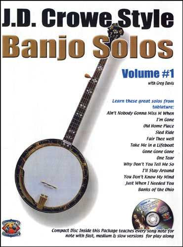 Image 1 of J.D. Crowe Style Banjo Solos, Vol. 1 - SKU# 196-12CD : Product Type Media : Elderly Instruments