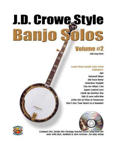 Image 1 of J.D. Crowe Style Banjo Solos, Vol. 2 - SKU# 196-133CD : Product Type Media : Elderly Instruments
