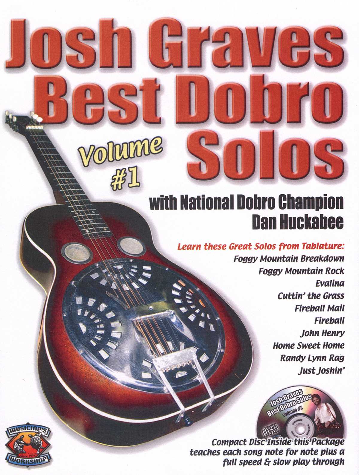 Image 1 of Josh Graves Best Dobro Solos, Volume 1 - SKU# 196-16CD : Product Type Media : Elderly Instruments