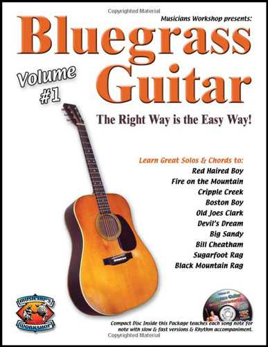 Image 1 of Bluegrass Guitar-The Right Way Is the Easy Way, Volume One - SKU# 196-6915 : Product Type Media : Elderly Instruments