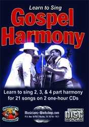 Image 1 of Learn to Sing Gospel Harmony - SKU# 196-6949 : Product Type Media : Elderly Instruments