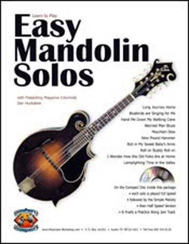 Image 1 of Easy Mandolin Solos, Vol. I - SKU# 196-8016 : Product Type Media : Elderly Instruments