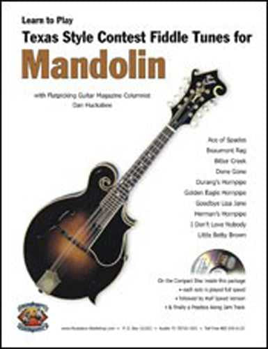 Image 1 of Texas Style Contest Fiddle Tunes for Mandolin Vol. 1 - SKU# 196-8060 : Product Type Media : Elderly Instruments