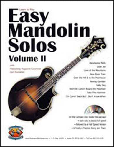 Image 1 of Easy Mandolin Solos, Vol. II - SKU# 196-8062 : Product Type Media : Elderly Instruments