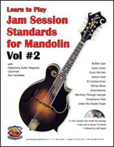 Image 1 of Jam Session Standards for Mandolin, Vol. 2 - SKU# 196-8078 : Product Type Media : Elderly Instruments
