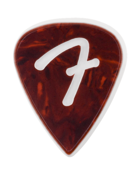 Image 1 of Fender F Grip 351 Picks, Shell, 3-Pack - SKU# FG351S : Product Type Accessories & Parts : Elderly Instruments