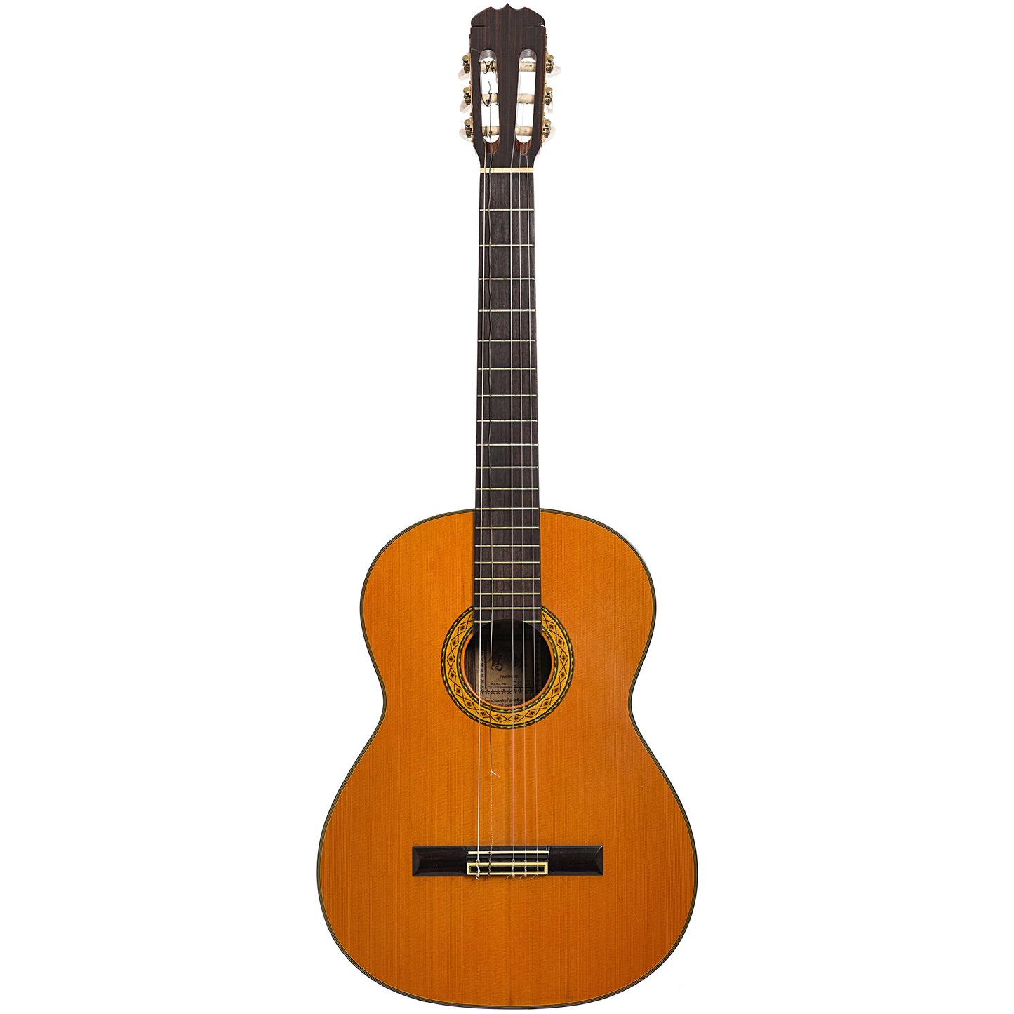Full front of Takamine C134S Classical