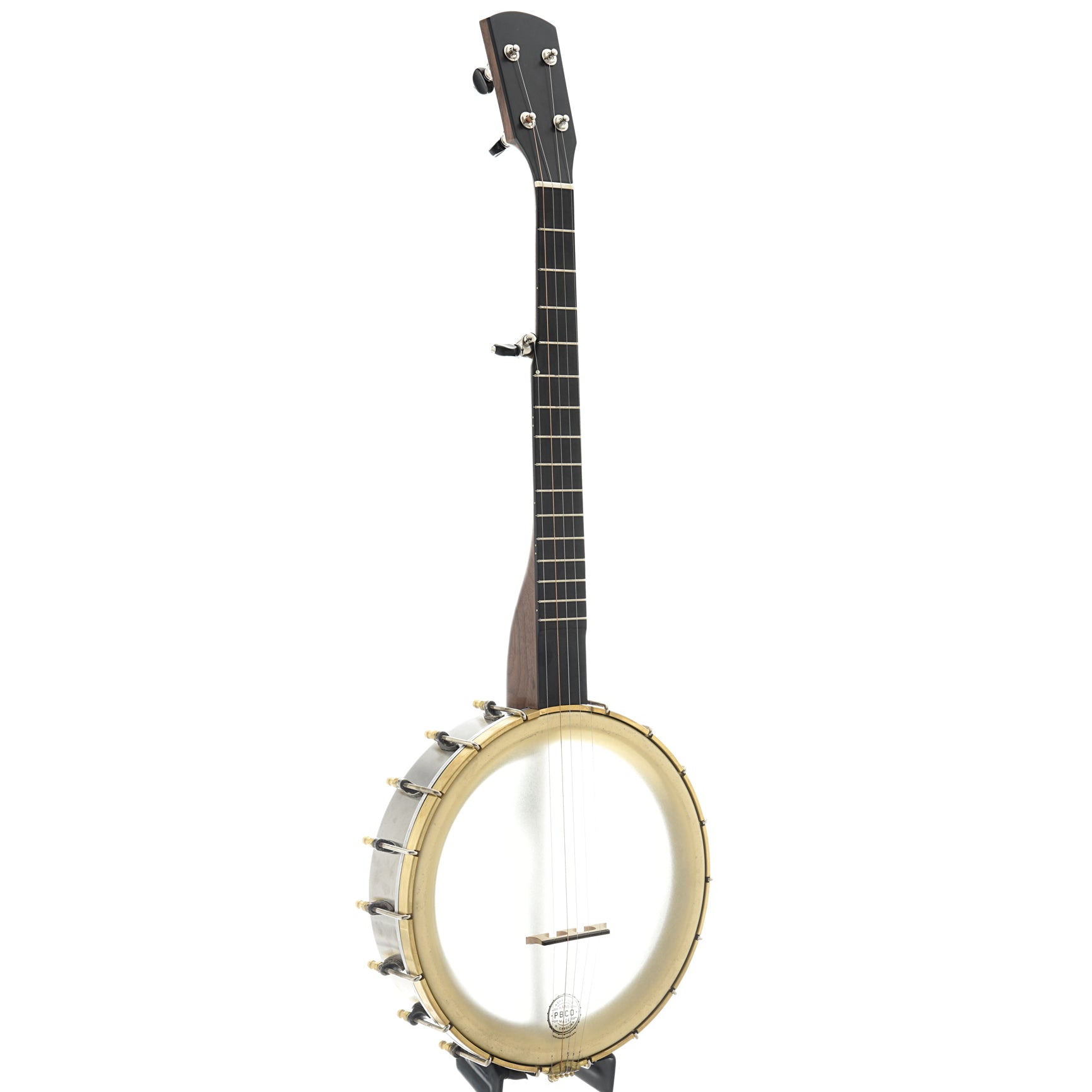 Banjo Rig Pisgah Rambler Dobson 11in A-Scale Openback Banjo & Gigbag, Walnut ...