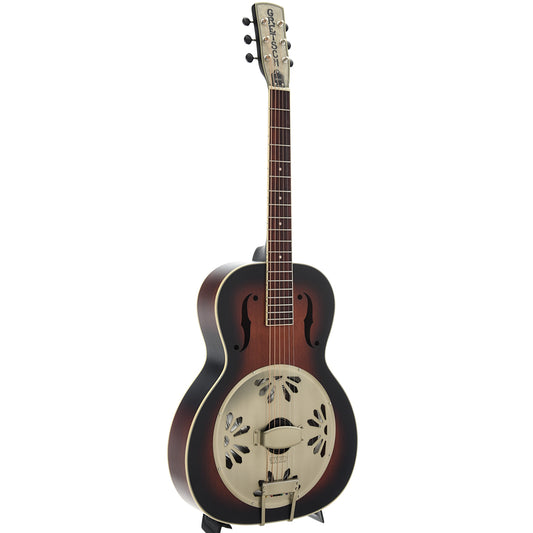 Image 1 of Gretsch Ampli-Sonic G9241 Alligator Roundneck Resonator Guitar with Fishman Nashville Pickup- SKU# G9241 : Product Type Resonator & Hawaiian Guitars : Elderly Instruments