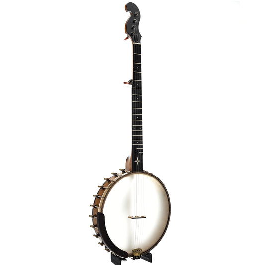 Image 1 of Ome Custom Minstrel 12" Banjo & Case, Curly Maple Neck - SKU# OMINST-CMPL1226 : Product Type Open Back Banjos : Elderly Instruments