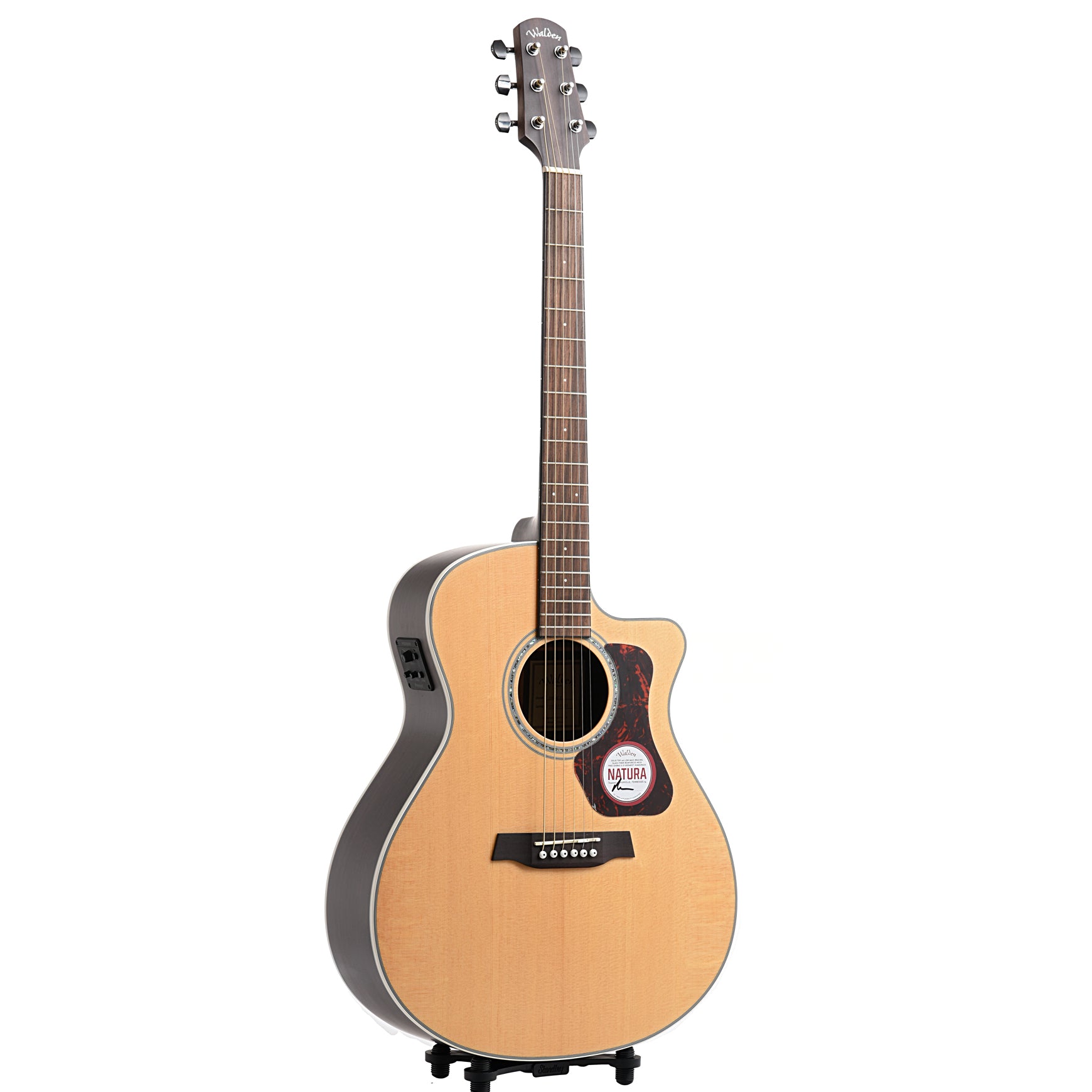 Image 11 of Walden Natura G800CE Acoustic-Electric Guitar & Gigbag - SKU# G800CE : Product Type Flat-top Guitars : Elderly Instruments