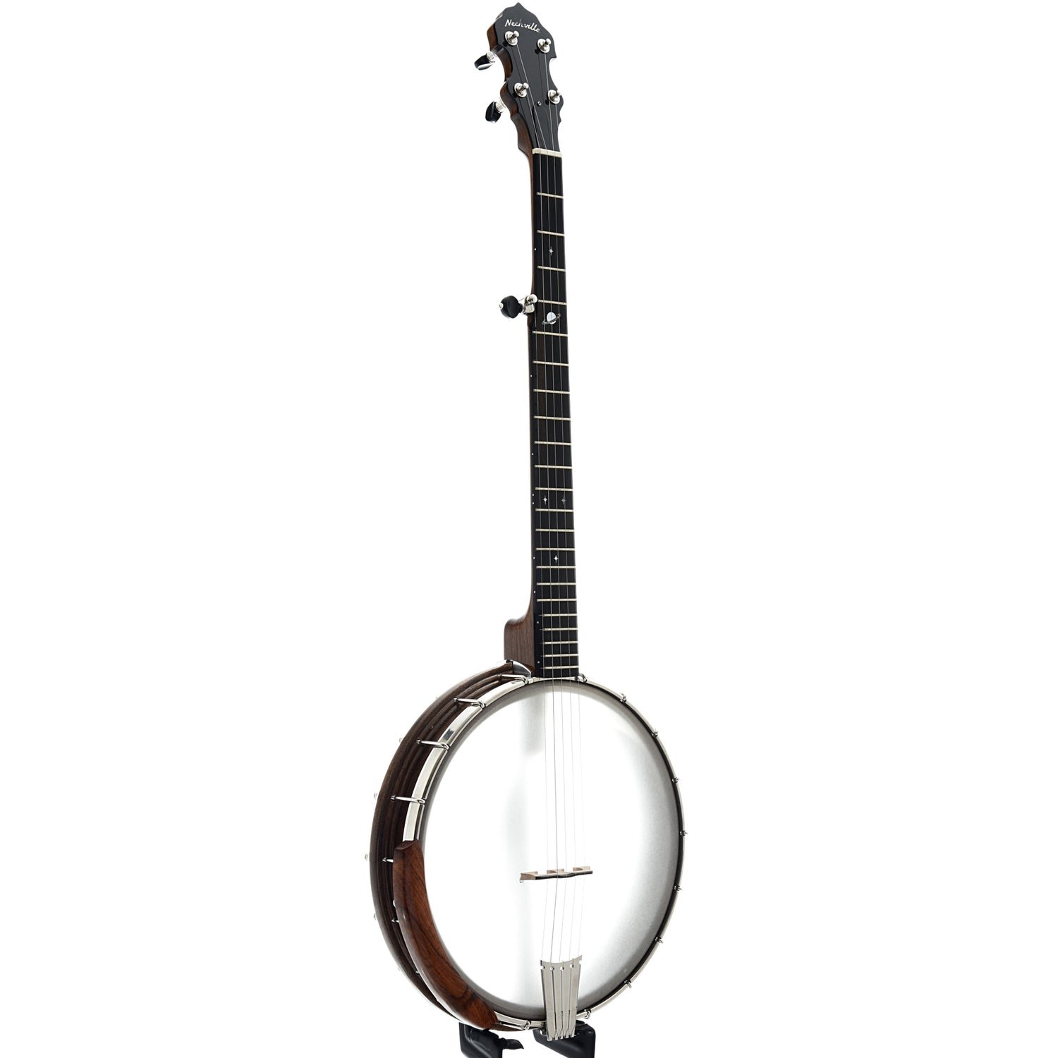 Image 1 of Nechville Atlas Openback Banjo & Gigbag, 12" Rim - SKU# NATLAS : Product Type Open Back Banjos : Elderly Instruments