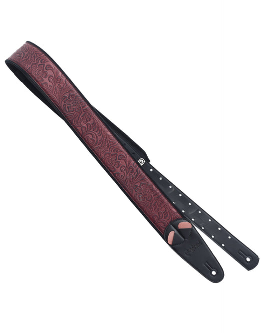 Image 1 of Right On! Straps Mojo Sandokan Guitar Strap, Red - SKU# RMS-R : Product Type Accessories & Parts : Elderly Instruments
