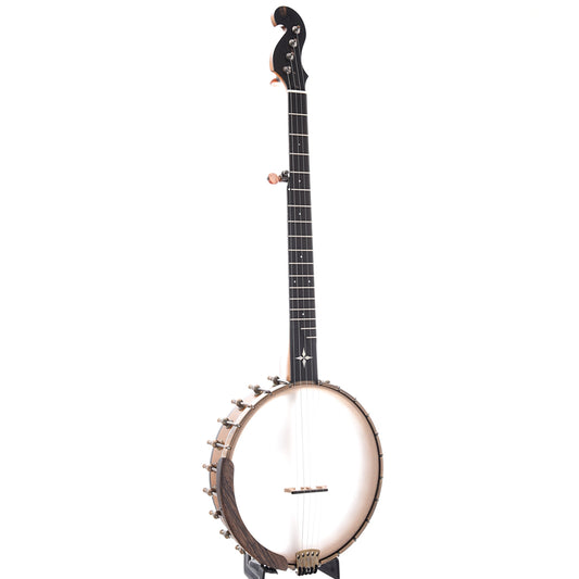 Image 1 of Ome Minstrel 11" Banjo & Case, Curly Maple Neck - SKU# OMINST-CMPL11 : Product Type Open Back Banjos : Elderly Instruments