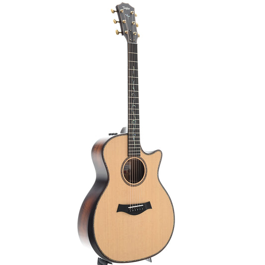 Full Front and Side of Taylor Builder's Edition K14ce Acoustic Guitar