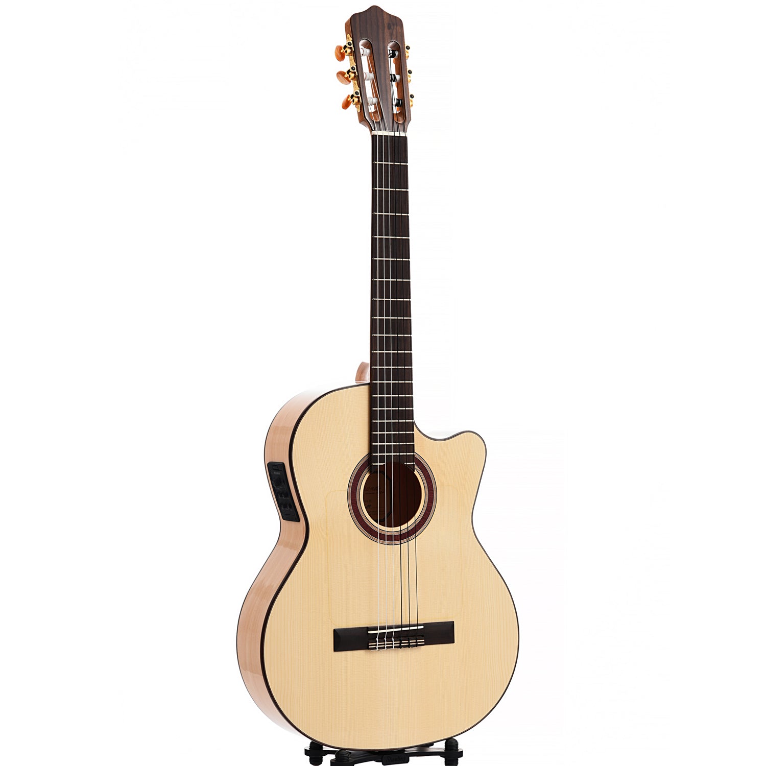 Image 2 of Kremona Flamenco Series Rosa Luna Nylon String Guitar with Gigbag - SKU# KRL : Product Type Classical & Flamenco Guitars : Elderly Instruments
