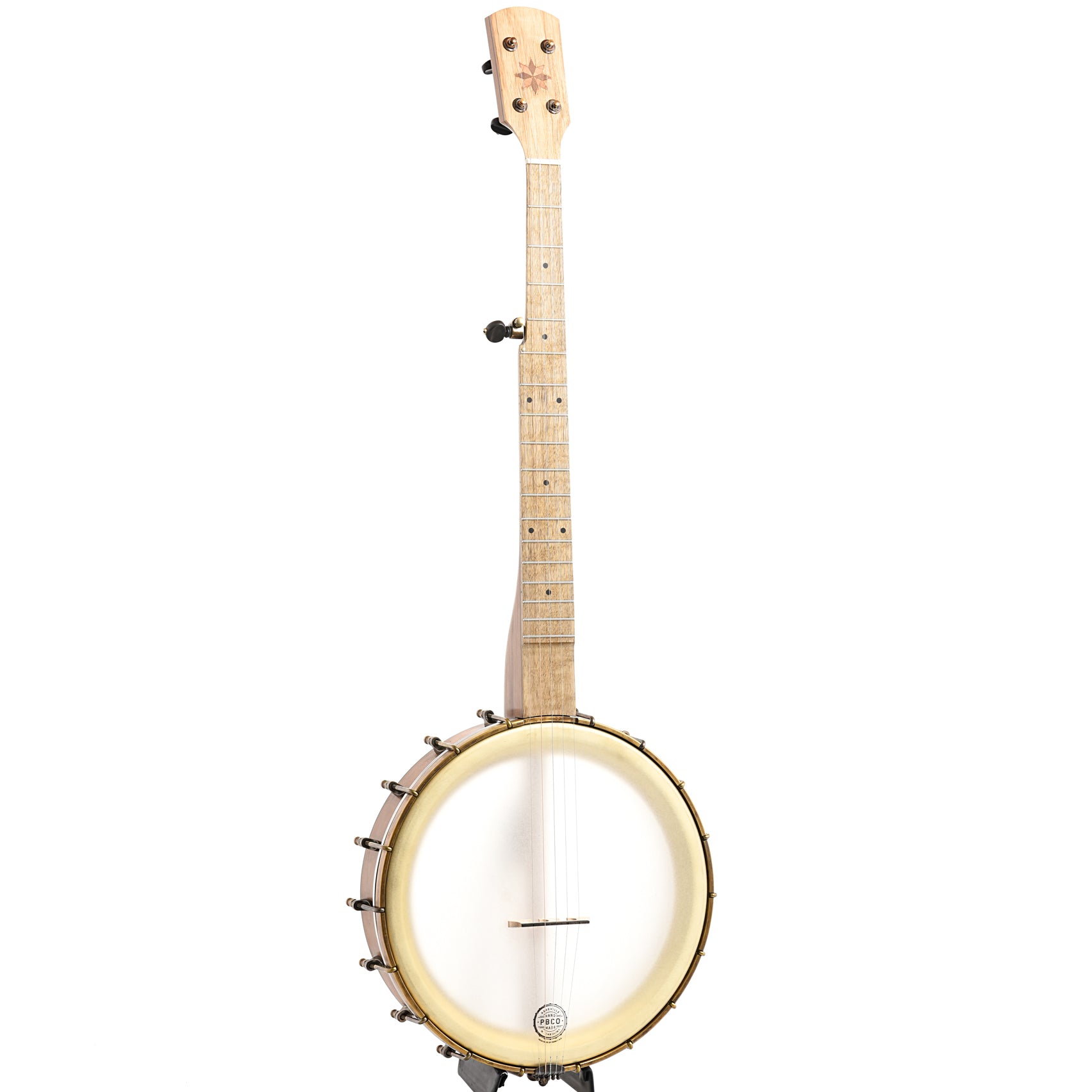 Image 2 of Pisgah Banjo Co. 12" Cherry Dobson Openback Banjo, Standard Scale - SKU# PDOB-CSTD : Product Type Open Back Banjos : Elderly Instruments