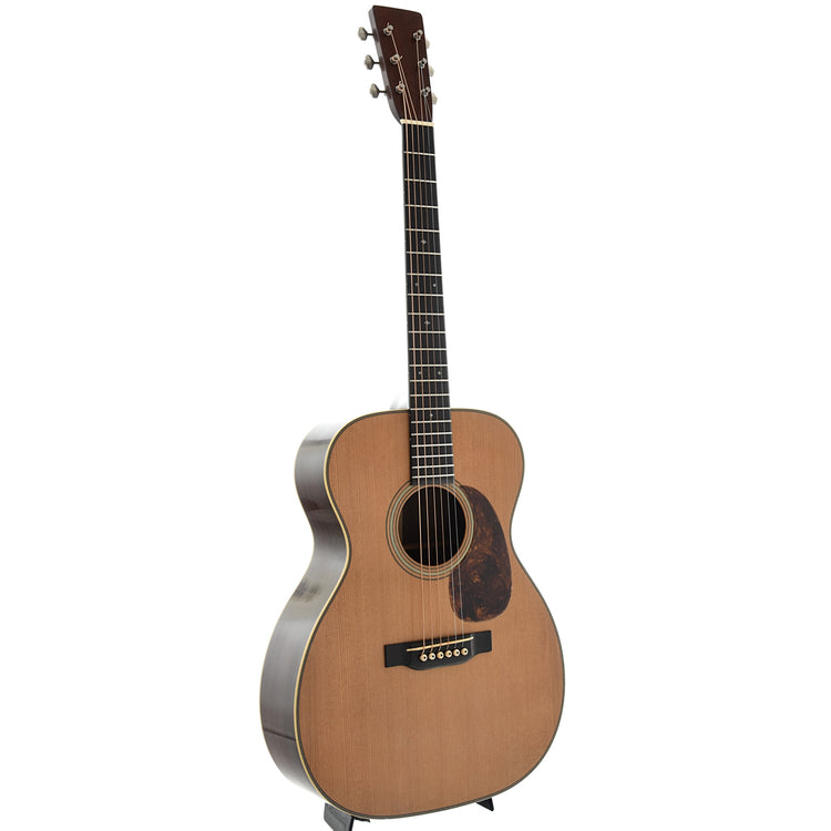 Image 1 of Pre-War Guitars Co. Herringbone OM Brazilian Rosewood, Level 1 Aging- SKU# PWOMBR : Product Type Flat-top Guitars : Elderly Instruments