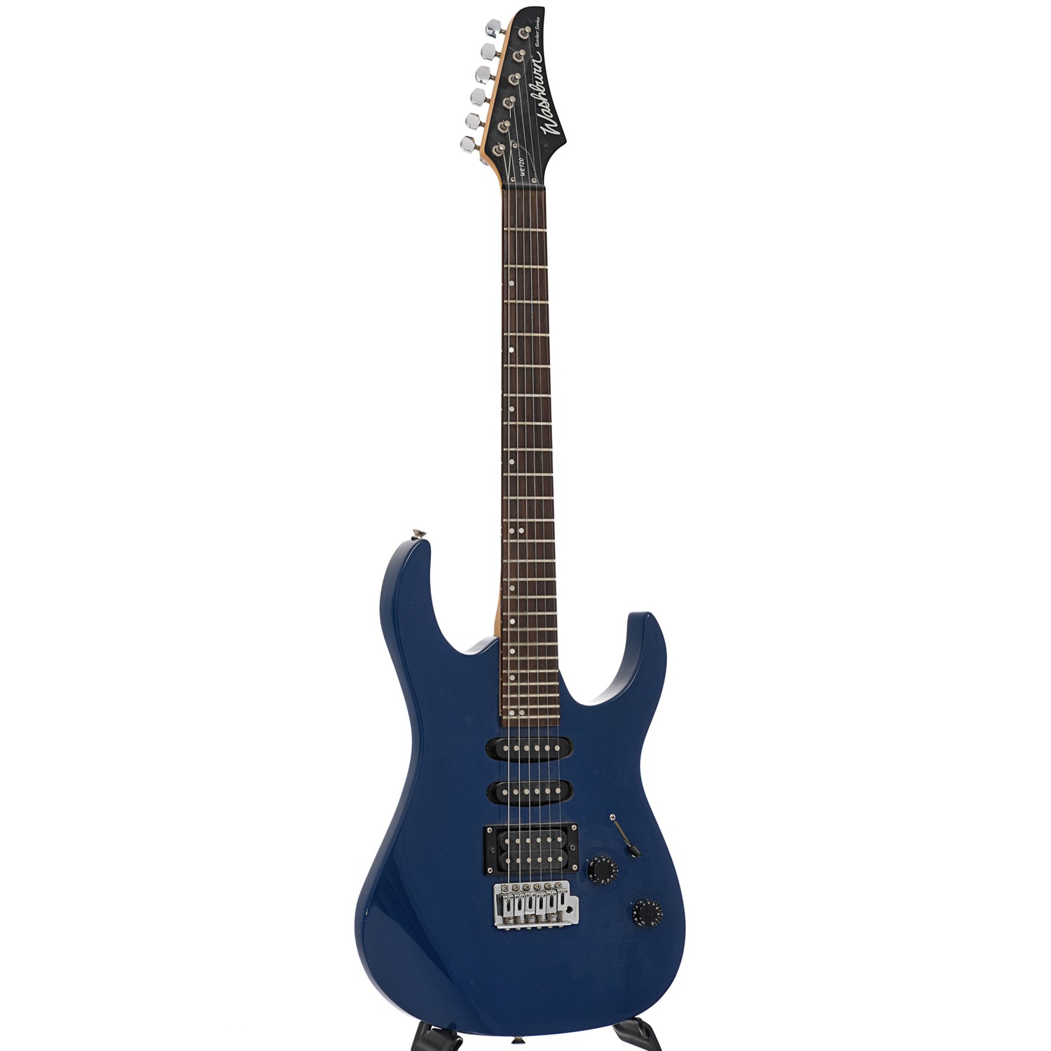 Full front and side of Washburn WR120 Electric Guitar