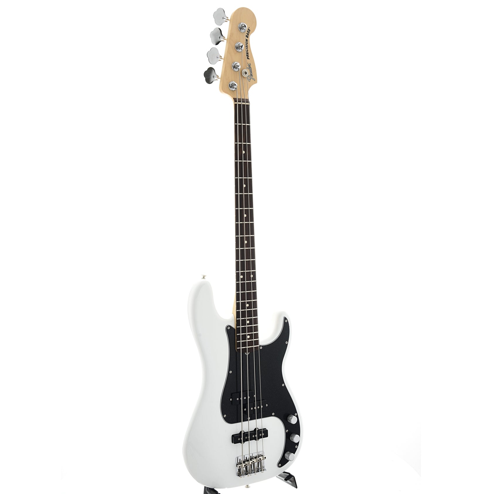 Image 2 of Fender American Performer Precision Bass, Arctic White - SKU# FAPFPBAW : Product Type Solid Body Bass Guitars : Elderly Instruments