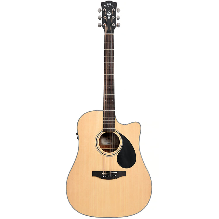 Full front of Kepma K3-A AcoustiFex Series D3-130A Dreadnought