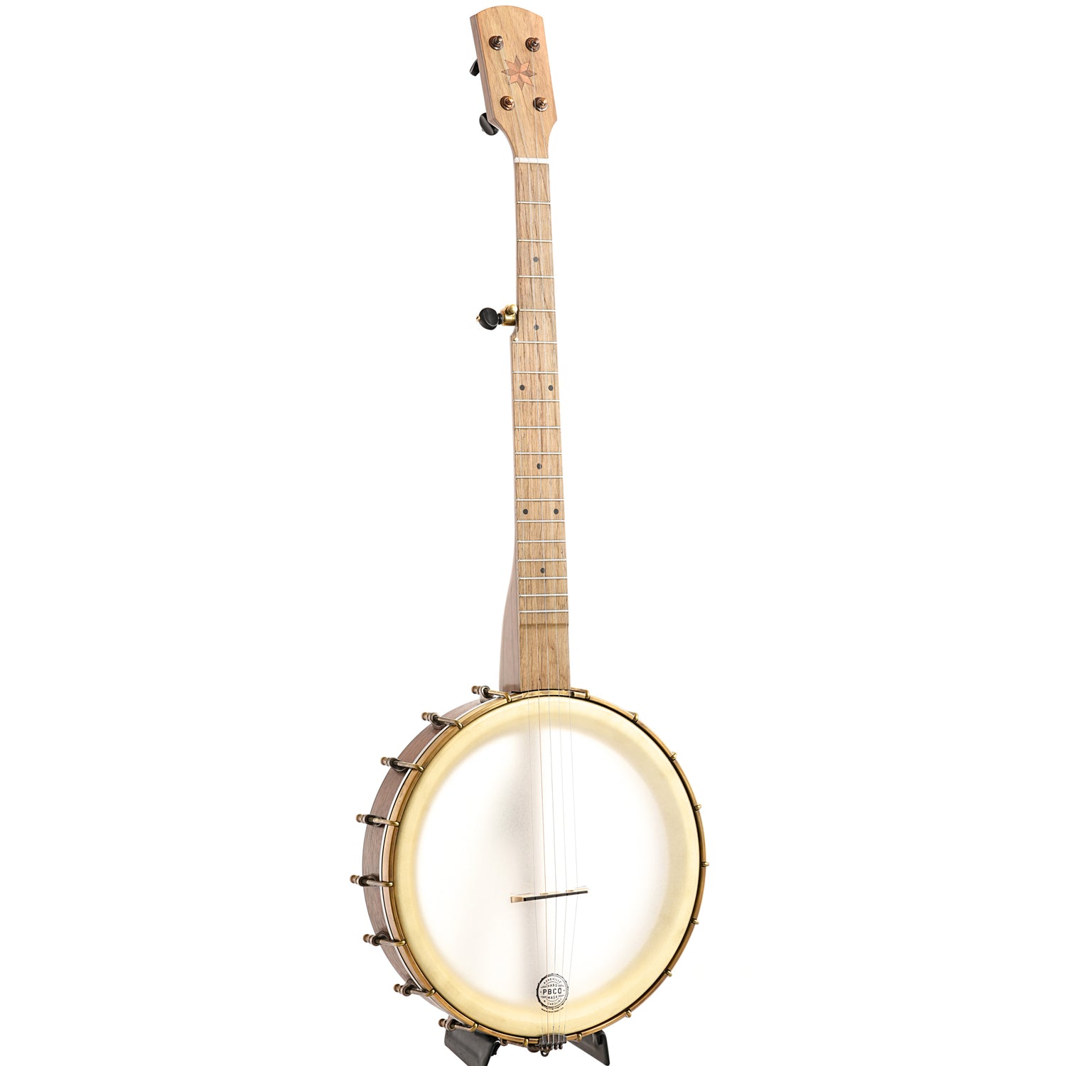 Image 2 of Pisgah Banjo Co. 12" Walnut Dobson Openback Banjo, Short Scale - SKU# PDOB-WSRT : Product Type Open Back Banjos : Elderly Instruments