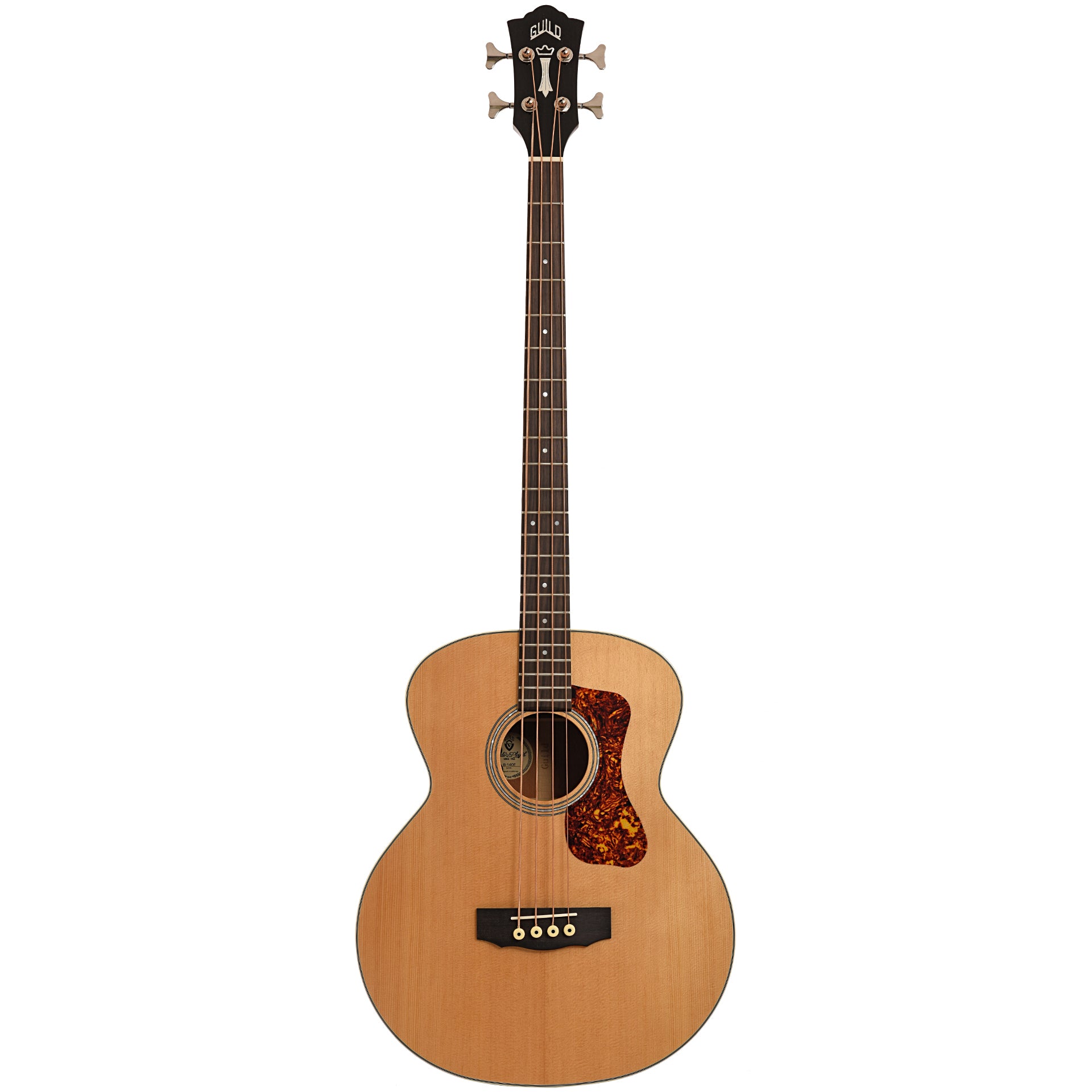 Full front of Guild Westerly Collection B-140E Acoustic Bass