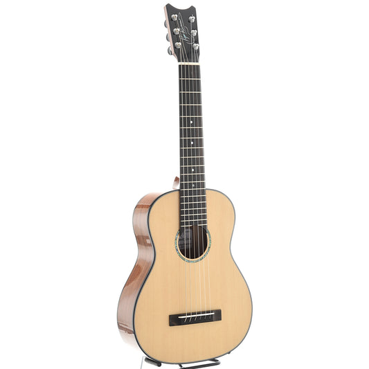 Full Front and Side of Romero Creations Baritone 6 String Signature Model Guitar/Uke
