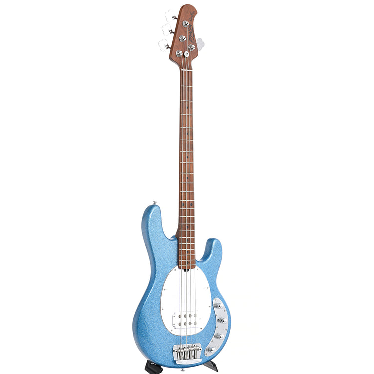 Image 12 of Sterling by Music Man StingRay34 4-String Bass, Blue Sparkle- SKU# RAY34-BSK : Product Type Solid Body Bass Guitars : Elderly Instruments