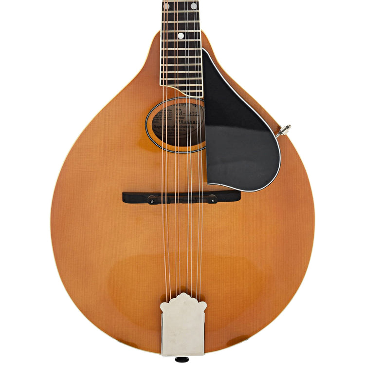 Front of Kentucky KM-272 Mandolin, A-Model, Oval Hole, Transparent Amber