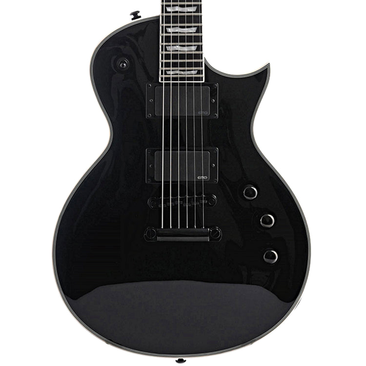 Front of ESP LTD EC-401 Electric Guitar, Black