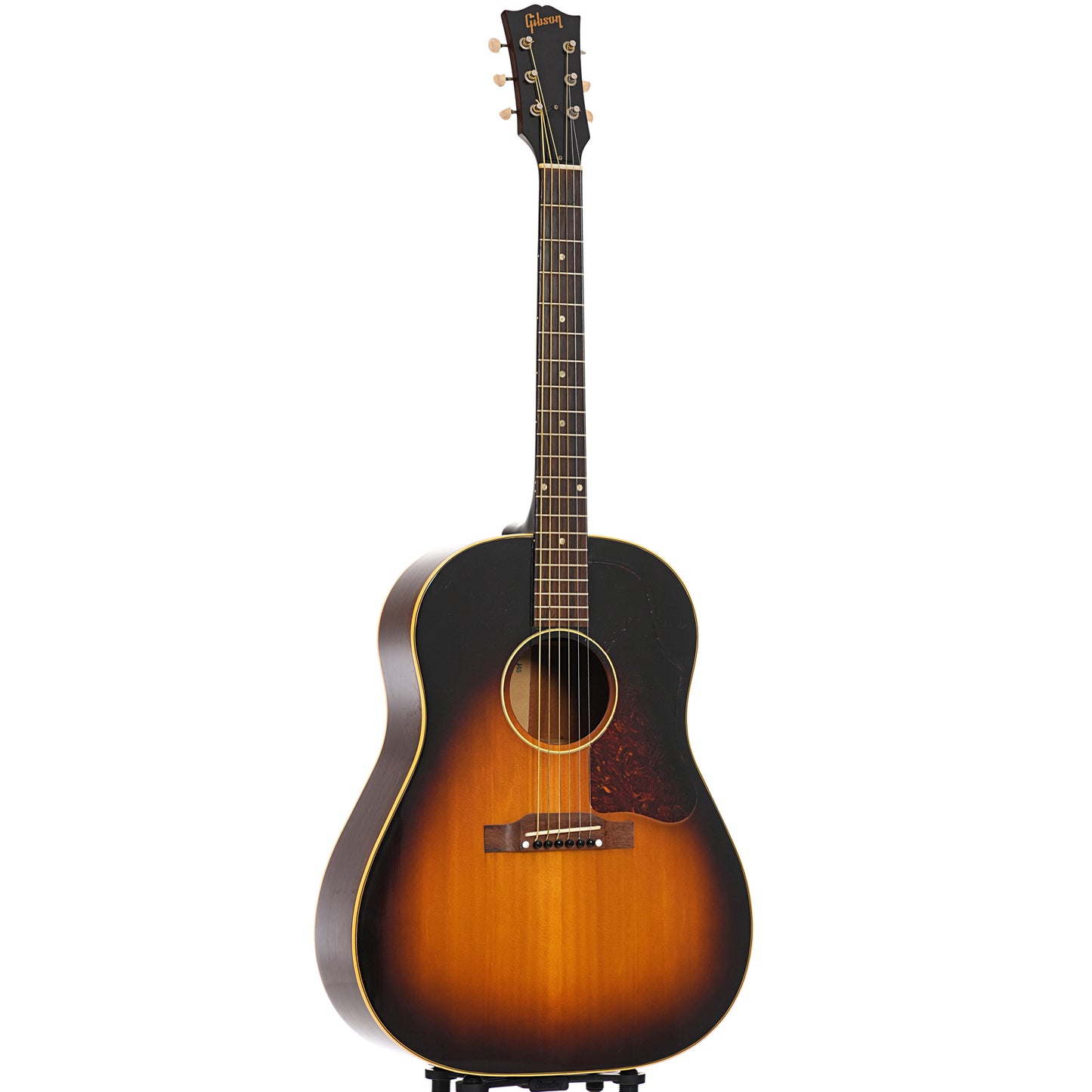 Full front and side of Gibson J-45 Acoustic 