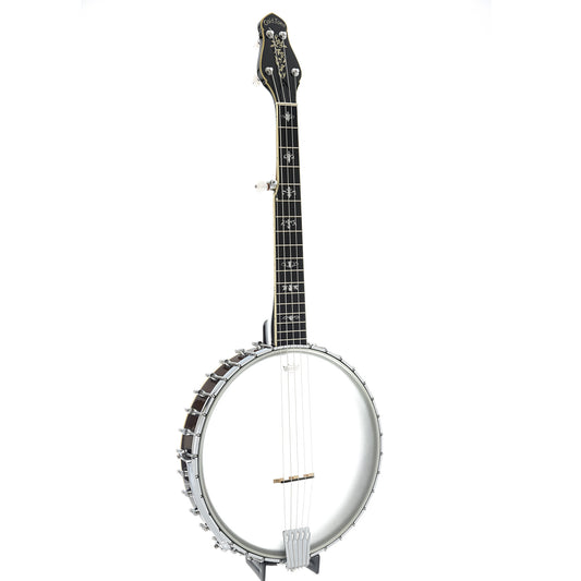Full Front and Side of Gold Tone CEB-5 5-String Cello Banjo 