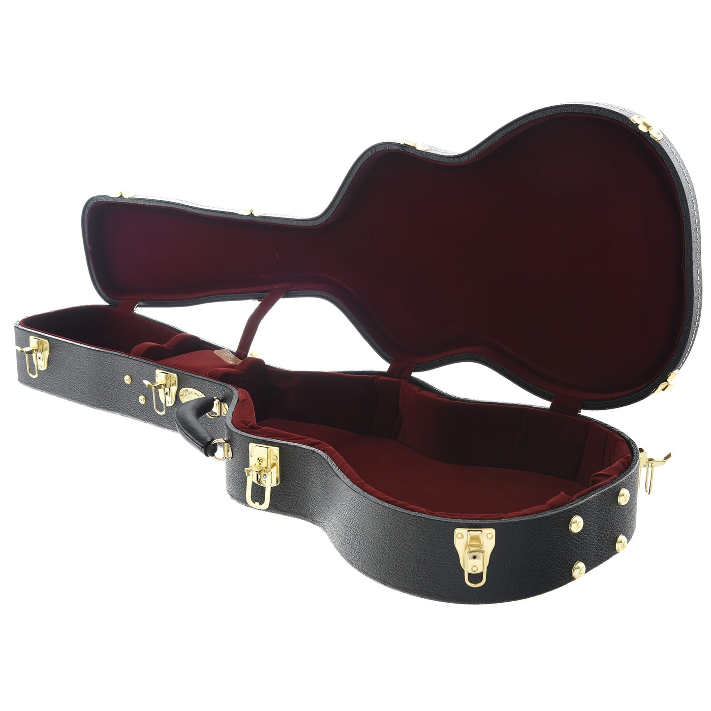 Full Inside and Side of Martin Vintage 0-Size Guitar Case