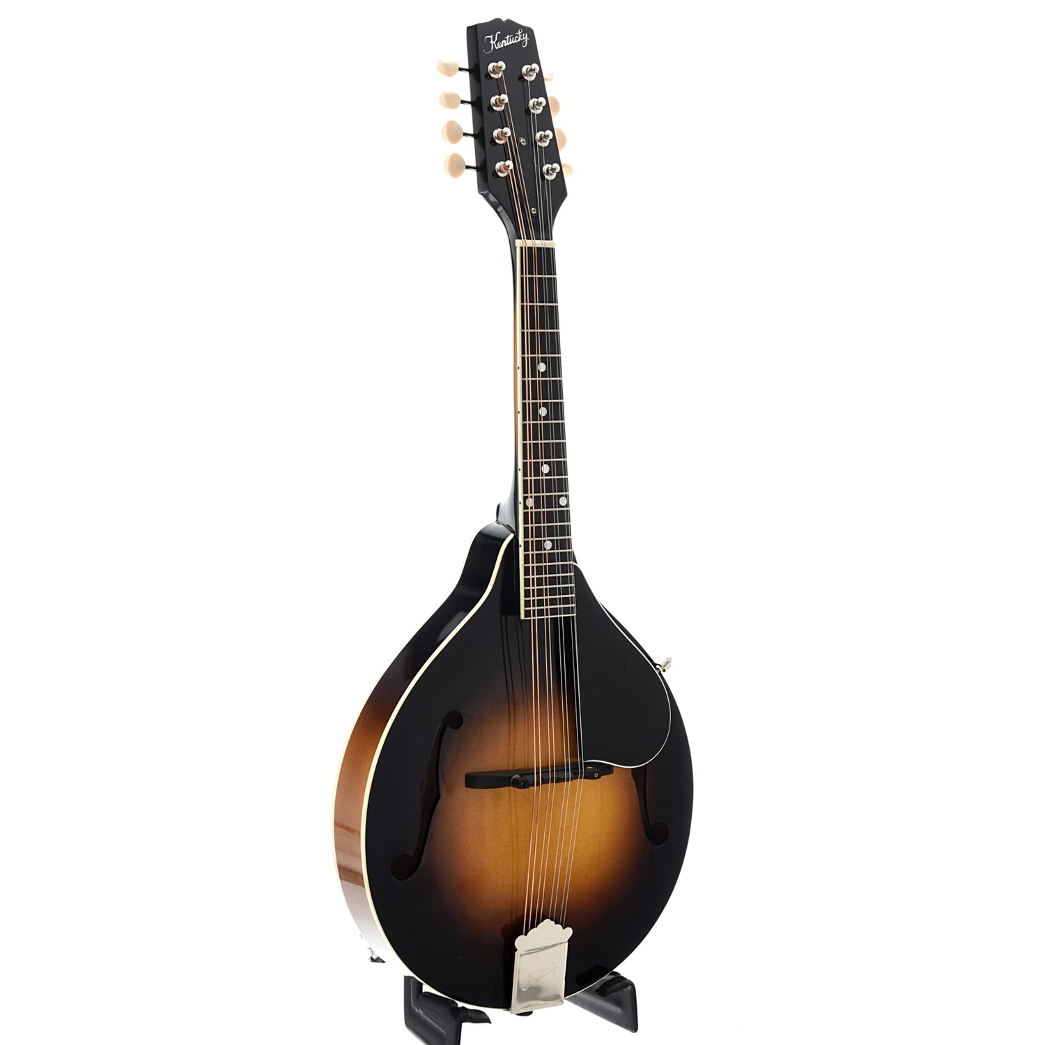 Full Front and Side of Kentucky KM-150 Mandolin, A-Model