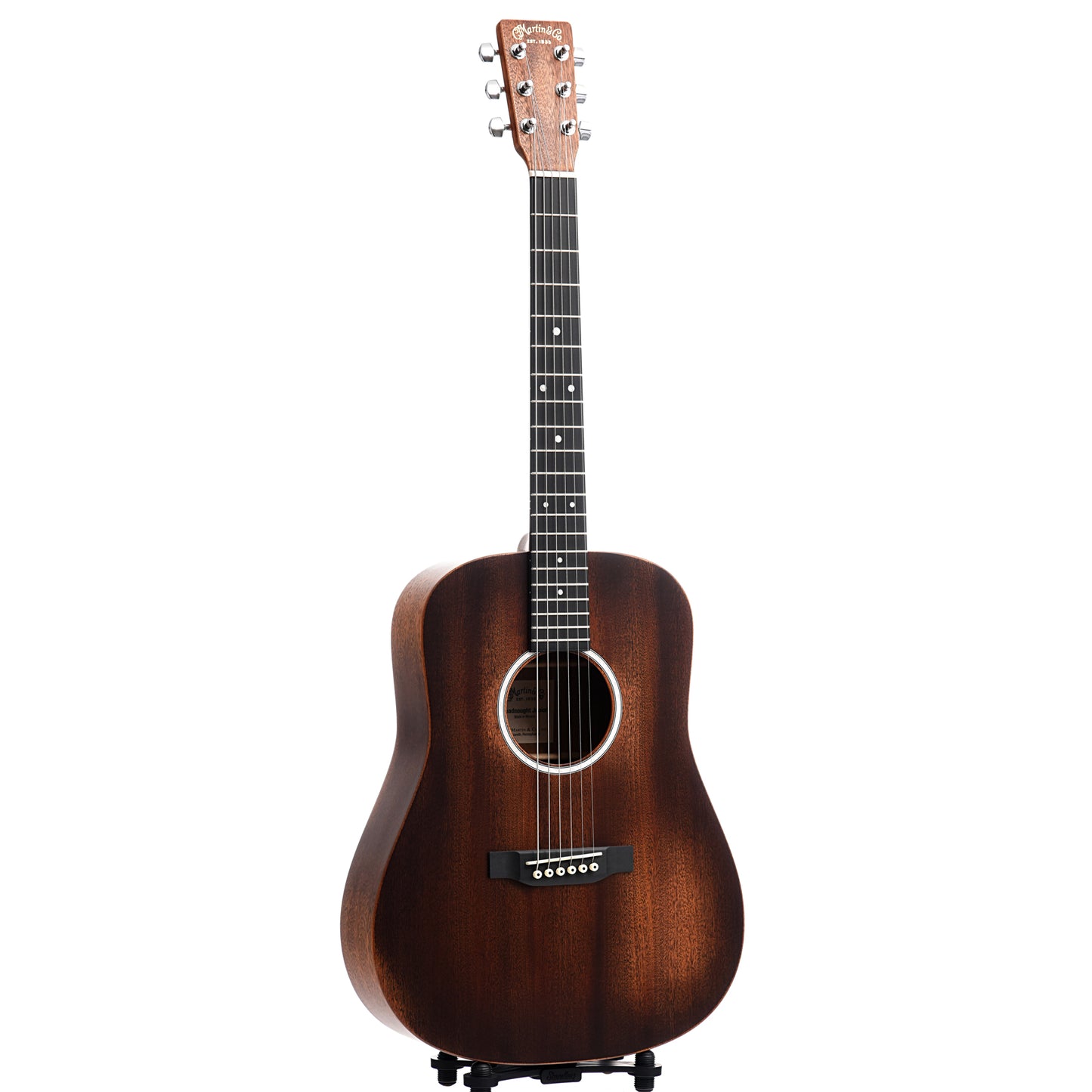Full Front and Side of Martin DJR-10E Streetmaster, Dreadnought Junior 