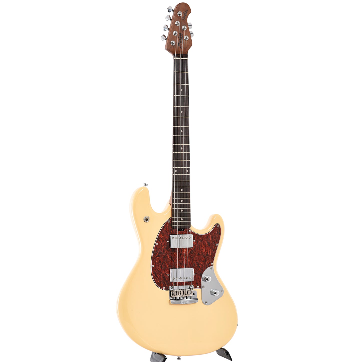 Image 11 of Sterling by Music Man Stingray SR50 Electric Guitar, Buttermilk- SKU# SR50-BM : Product Type Solid Body Electric Guitars : Elderly Instruments
