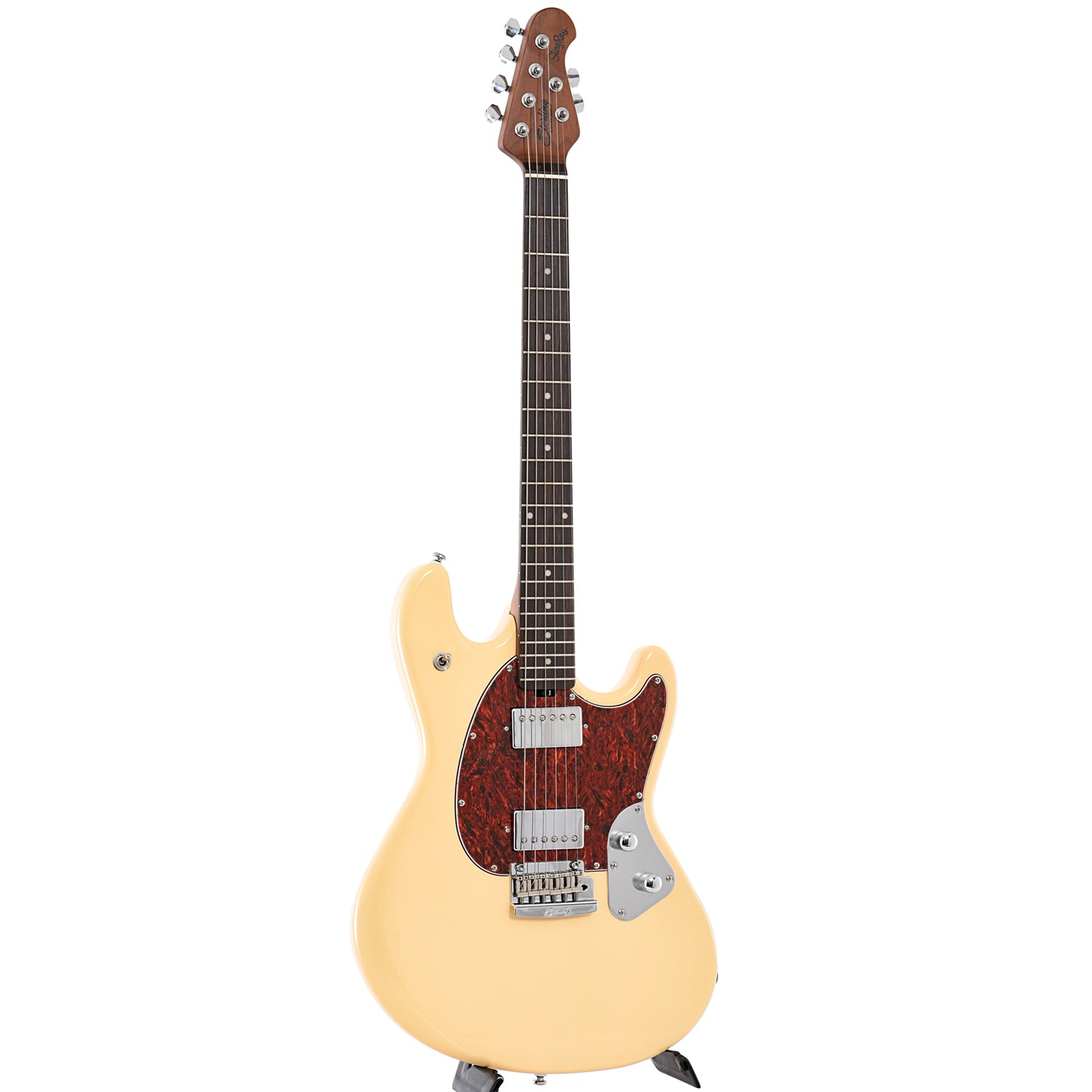 Image 11 of Sterling by Music Man Stingray SR50 Electric Guitar, Buttermilk- SKU# SR50-BM : Product Type Solid Body Electric Guitars : Elderly Instruments