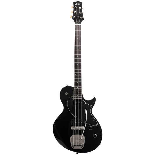 Image 2 of Collings 360 Baritone & Case, Jet Black, Bound Fingerboard - SKU# 360BAR-BLKIV : Product Type Solid Body Electric Guitars : Elderly Instruments