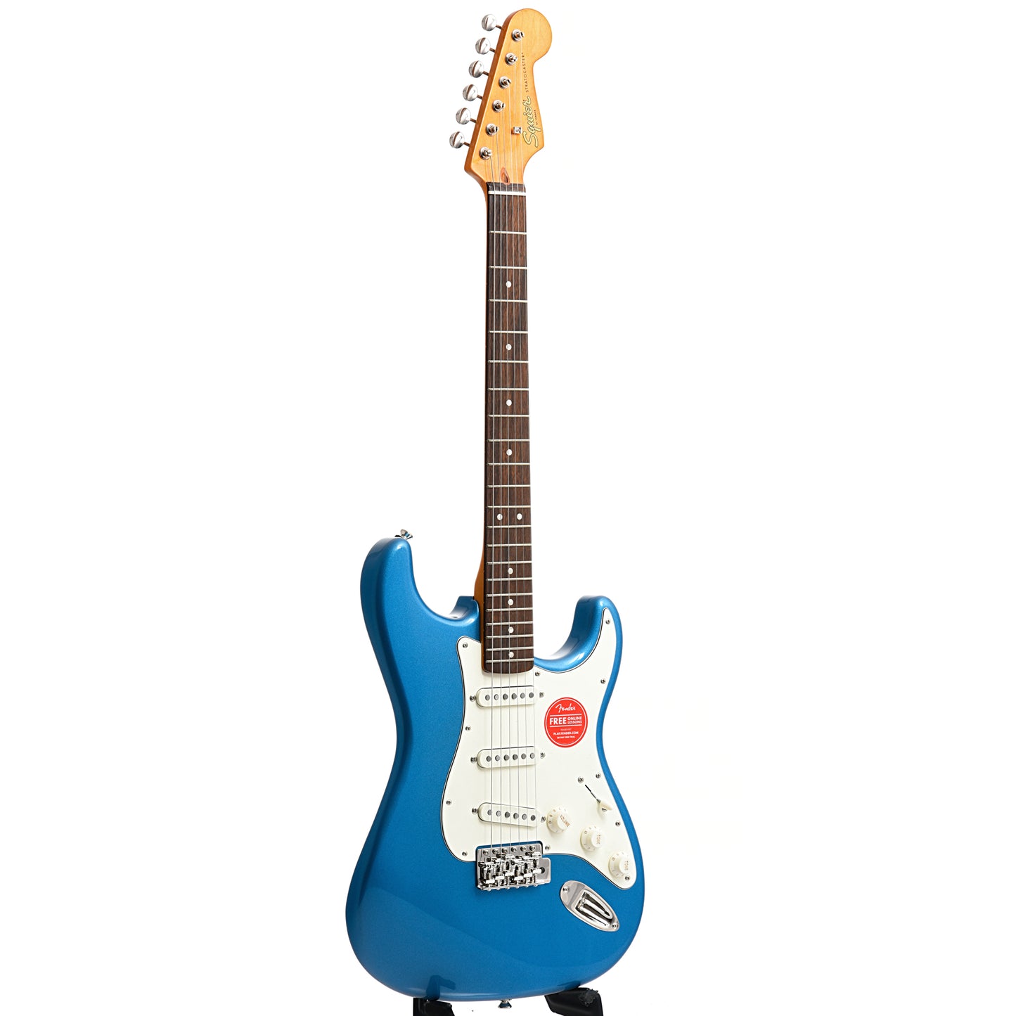 Image 4 of Squier Classic Vibe '60s Stratocaster, Lake Placid Blue - SKU# SCVS6-LPB : Product Type Solid Body Electric Guitars : Elderly Instruments