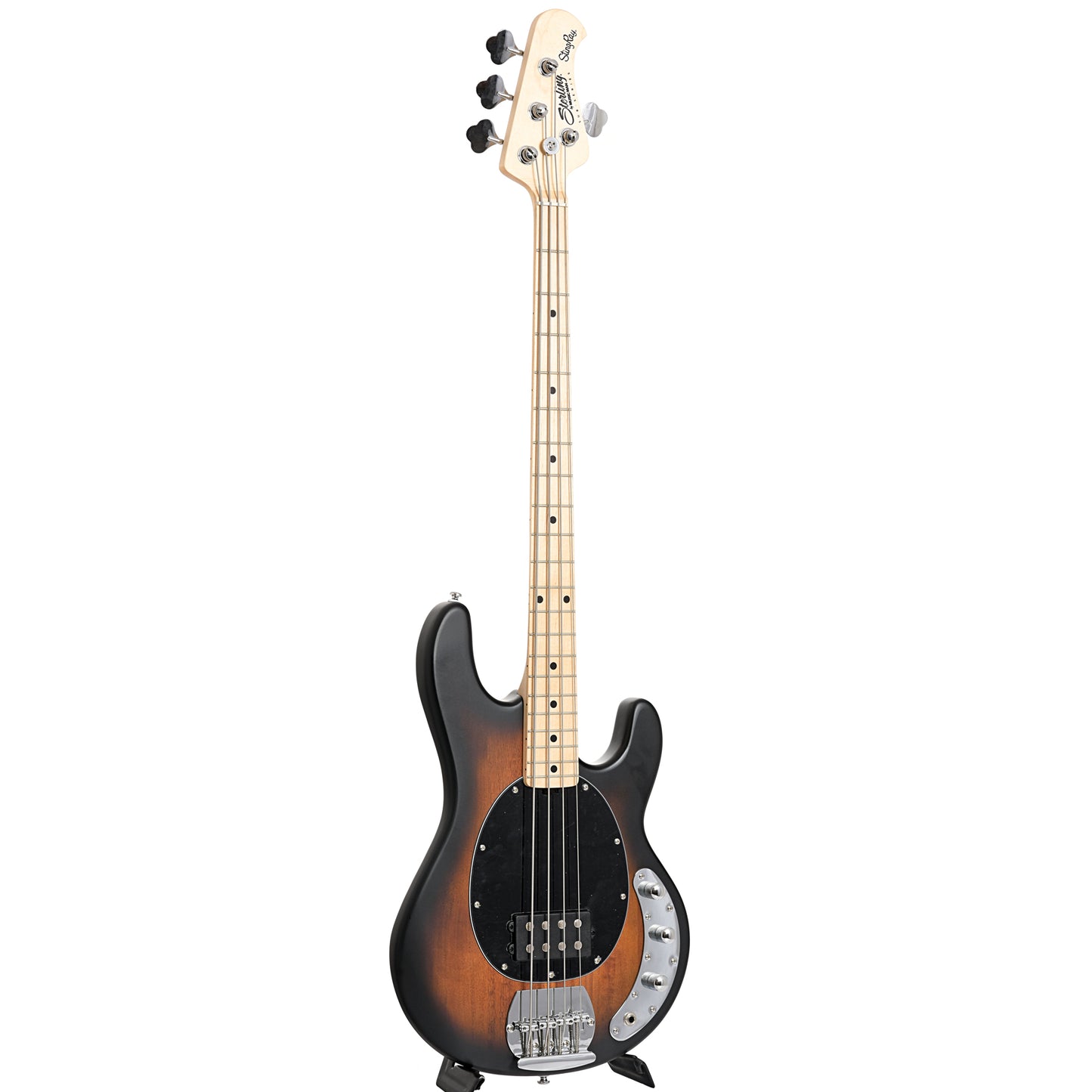 Image 11 of Sterling by Music Man StingRay 4 Bass, Vintage Sunburst Satin Finish - SKU# RAY4-VSBS : Product Type Solid Body Bass Guitars : Elderly Instruments