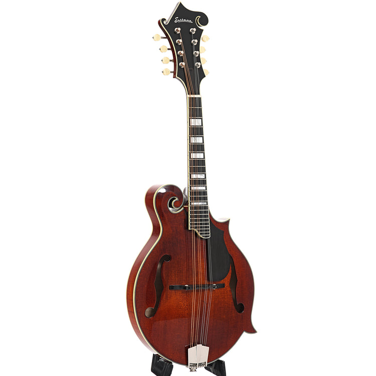 Full front and side of Eastman MD615 Classic Mandolin