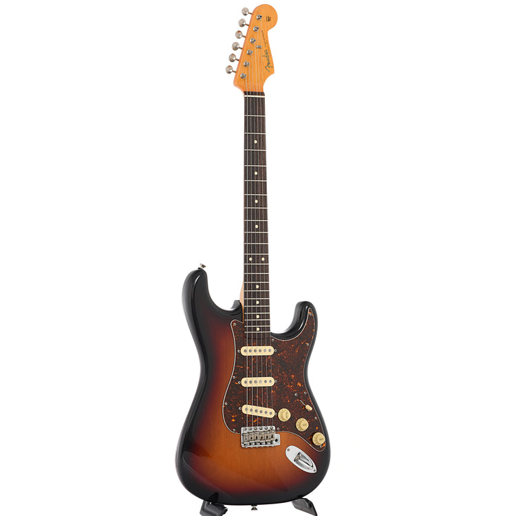 Full front and side of Fender John Mayer Stratocaster 