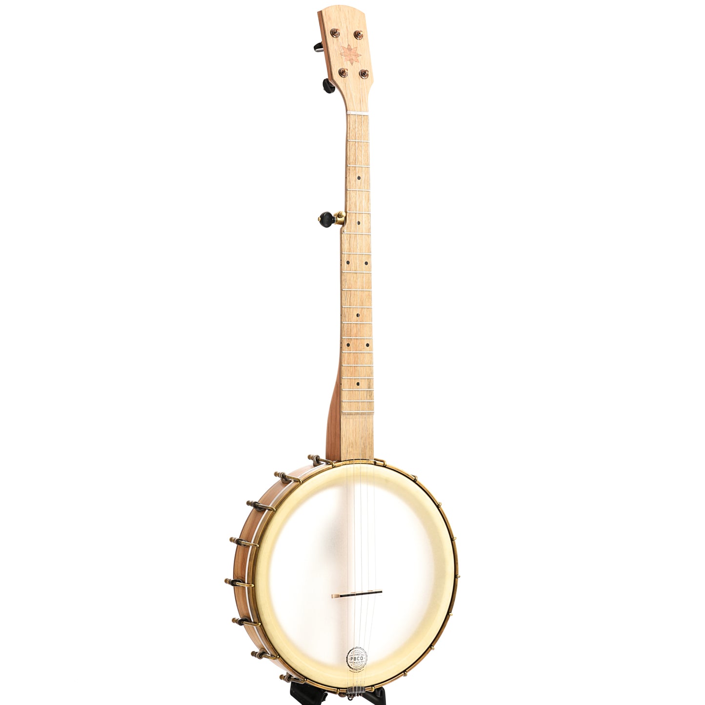 Image 2 of Pisgah Banjo Co. 12" Cherry Dobson Openback Banjo, Short Scale - SKU# PDOB-CSRT : Product Type Open Back Banjos : Elderly Instruments