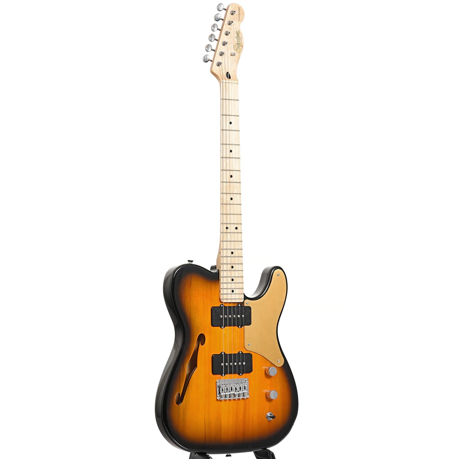 Image 11 of Squier Paranormal Cabronita Telecaster Thinline, 2-Color Sunburst - SKU# SPARACAB-2TS : Product Type Solid Body Electric Guitars : Elderly Instruments