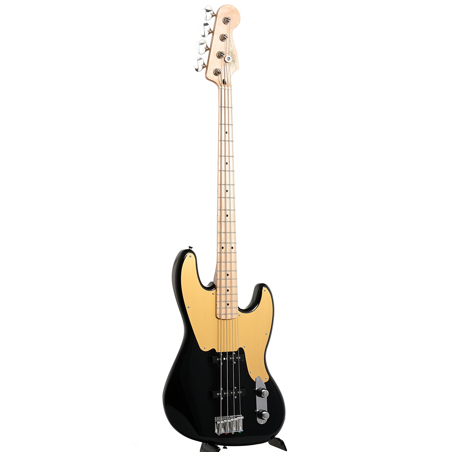 Image 11 of Squier Paranormal Jazz Bass '54, Black - SKU# SPJB54BLK : Product Type Solid Body Bass Guitars : Elderly Instruments