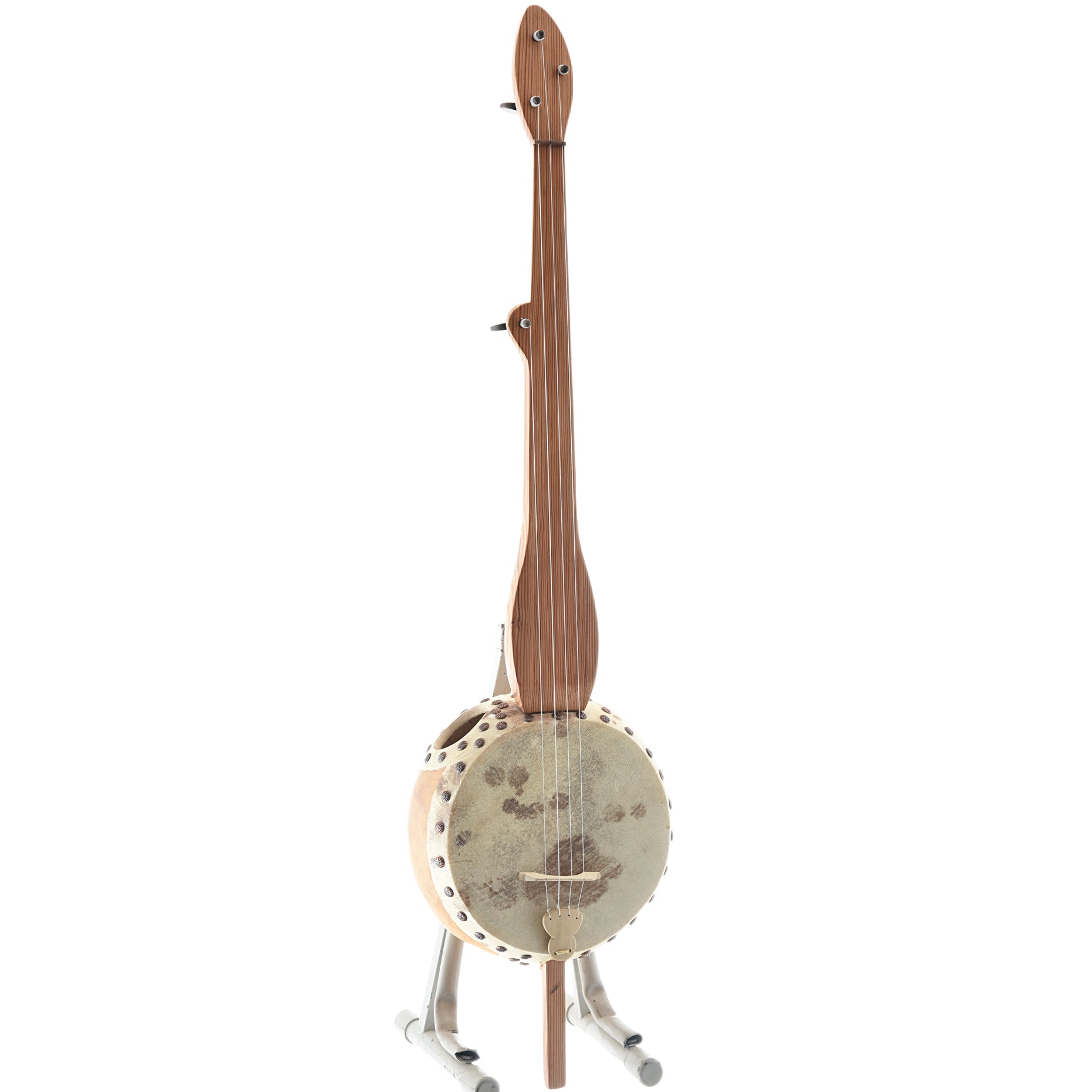 Image 1 of Menzies 4-String Gourd Banjo, #387 - SKU# MGB4-387 : Product Type Other Banjos : Elderly Instruments